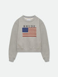 USA FLAG CREWNECK