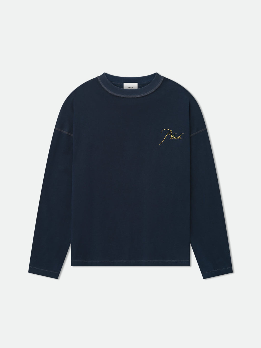 CLASSIQUE REVERSE LS TEE - NAVY