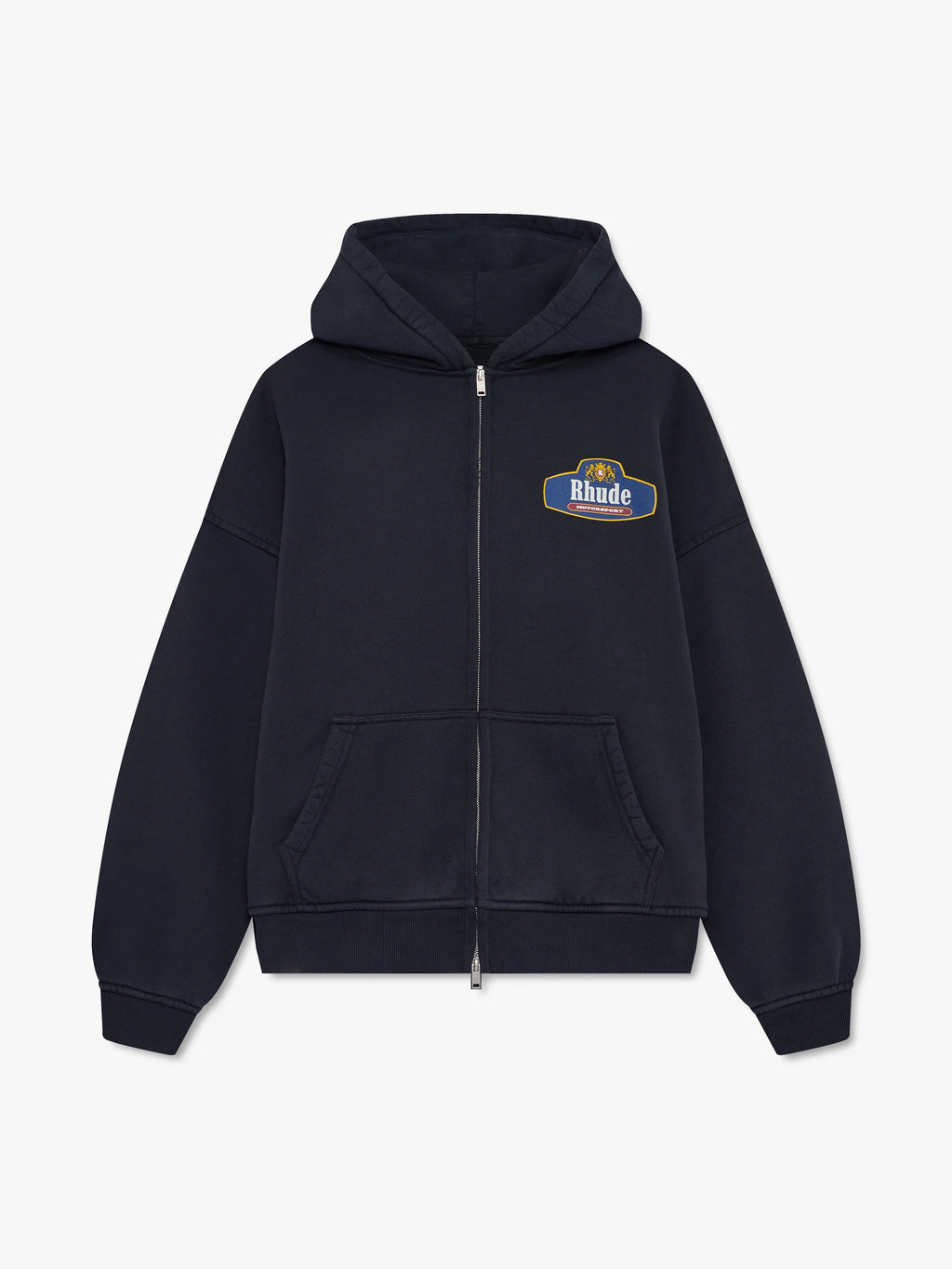RACING CREST ZIP-UP HOODIE
