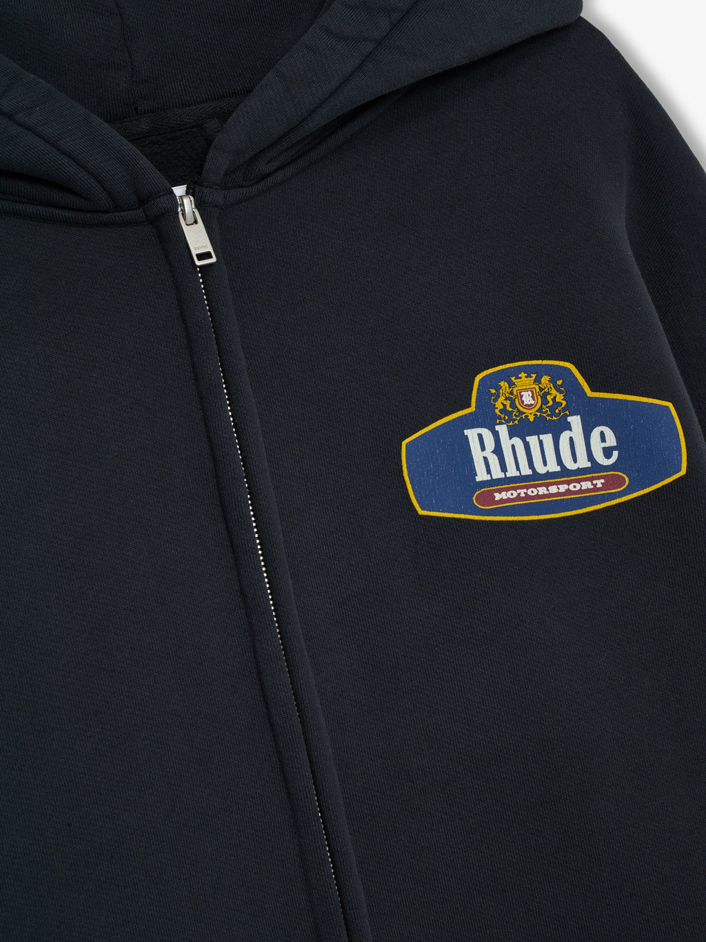 RACING CREST ZIP-UP HOODIE