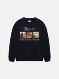 USVI REGATTA TOUR LS TEE - VINTAGE BLACK\/ WHITE\/ RED