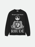 YOUTH OF AMERICA LS TEE - VINTAGE BLACK