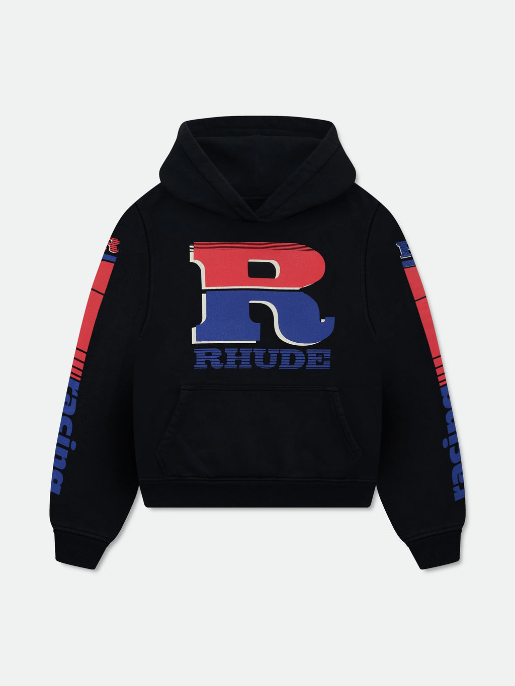 SPLIT PETROL LOGO HOODIE