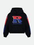 SPLIT PETROL LOGO HOODIE