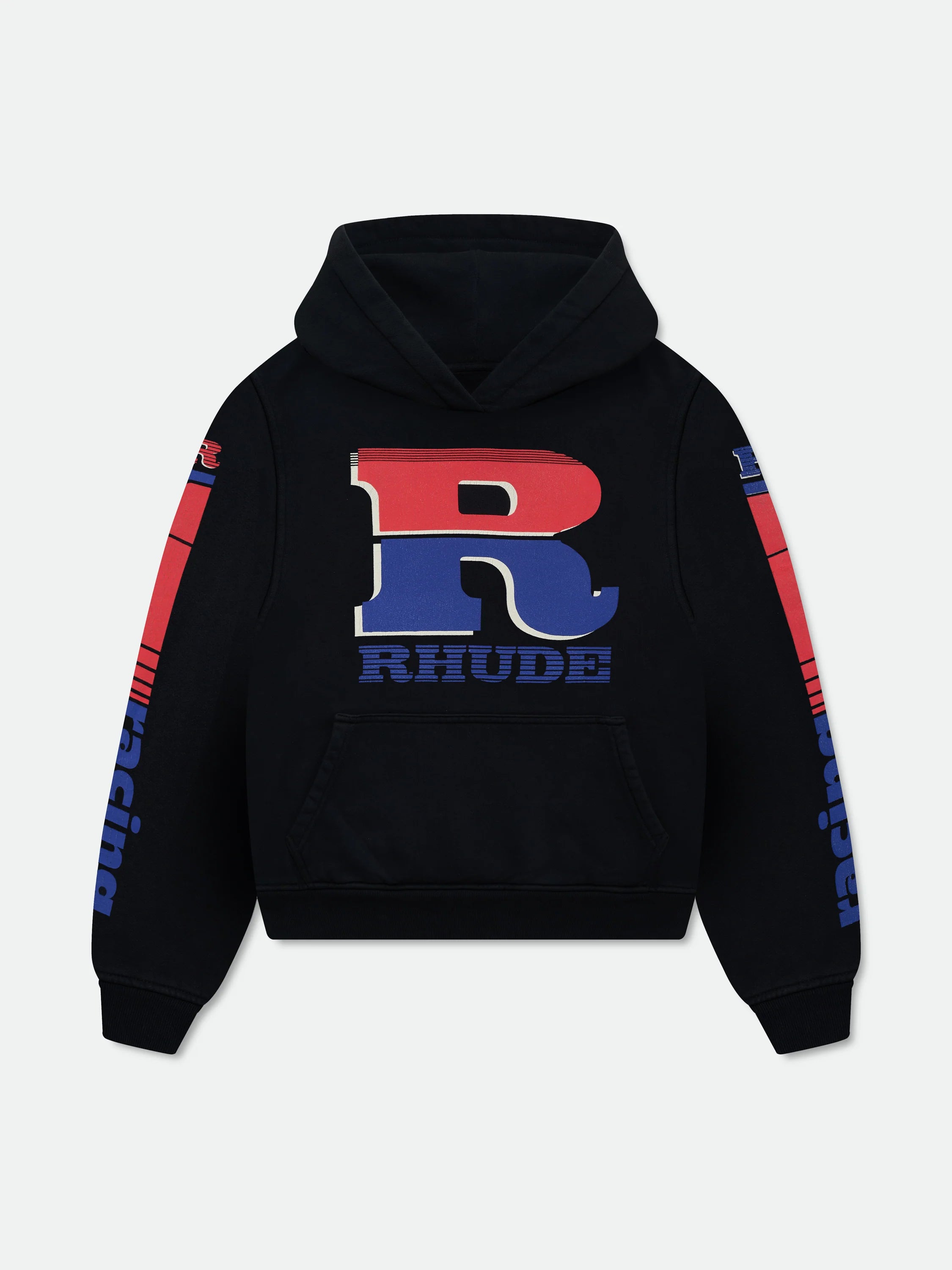 SPLIT PETROL LOGO HOODIE