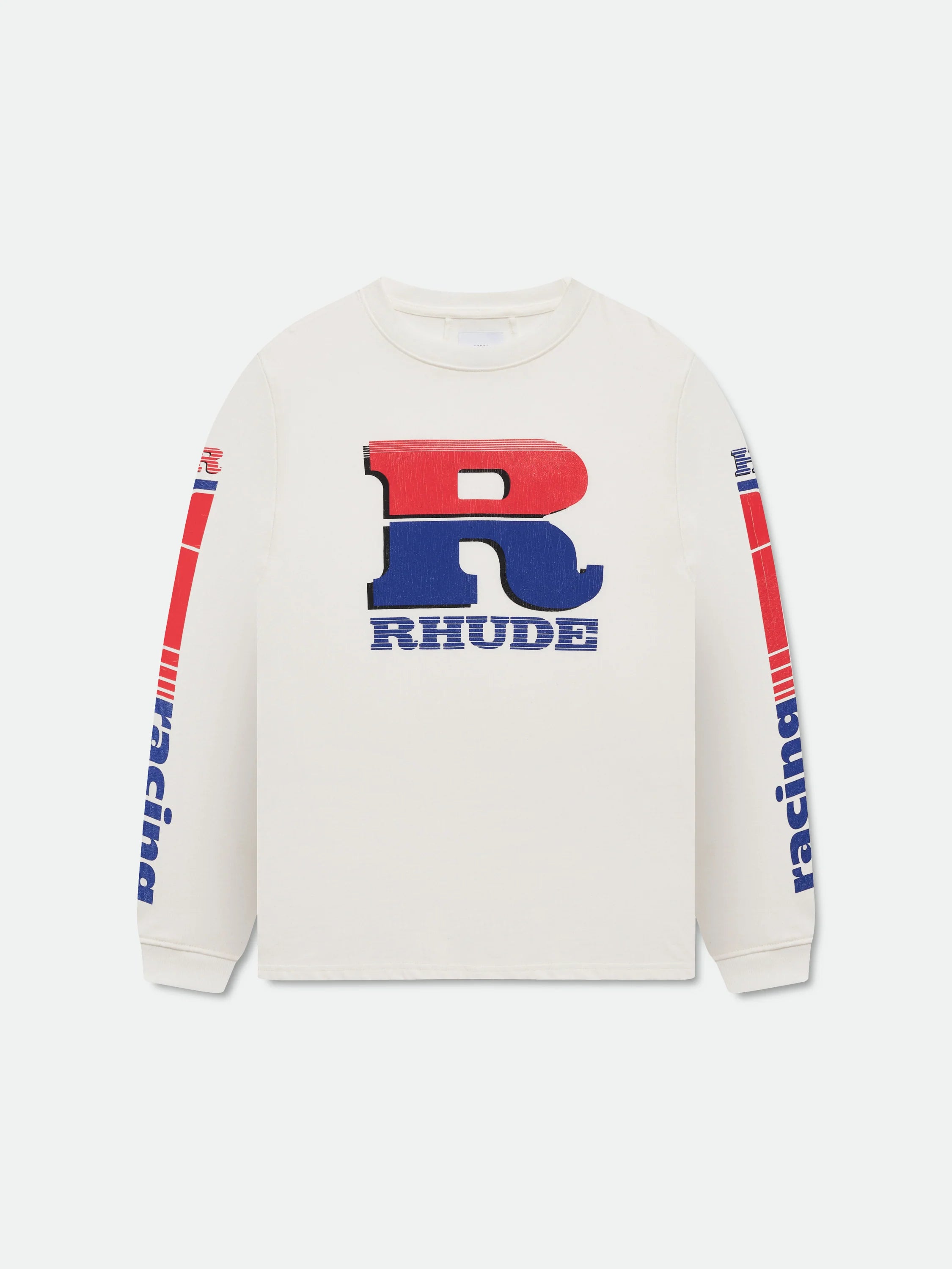 SPLIT PETROL LOGO LS TEE