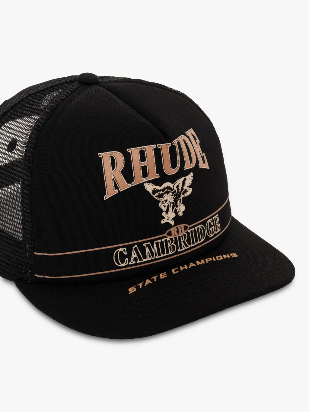 CAMBRIDGE STATE CHAMPS TRUCKER HAT - BLACK