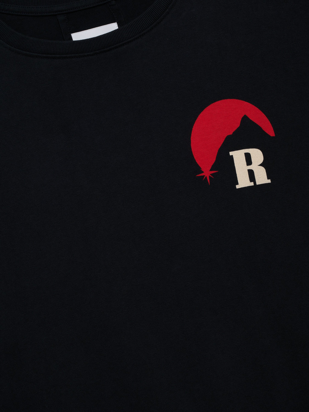 MOONLIGHT REGATTA TEE - VINTAGE BLACK\/ WHITE