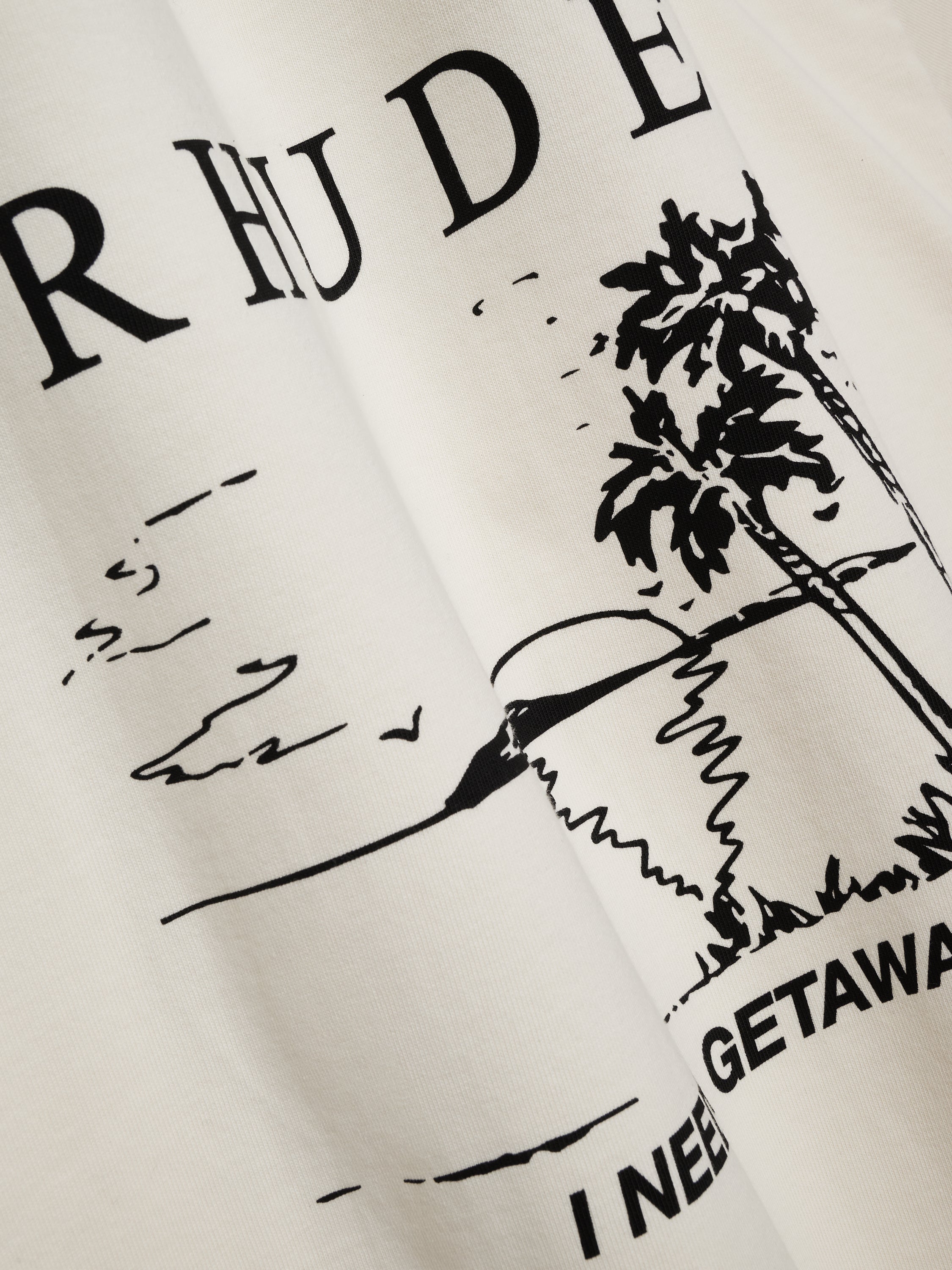 I NEED A GETAWAY TEE - VINTAGE WHITE\/ BLACK