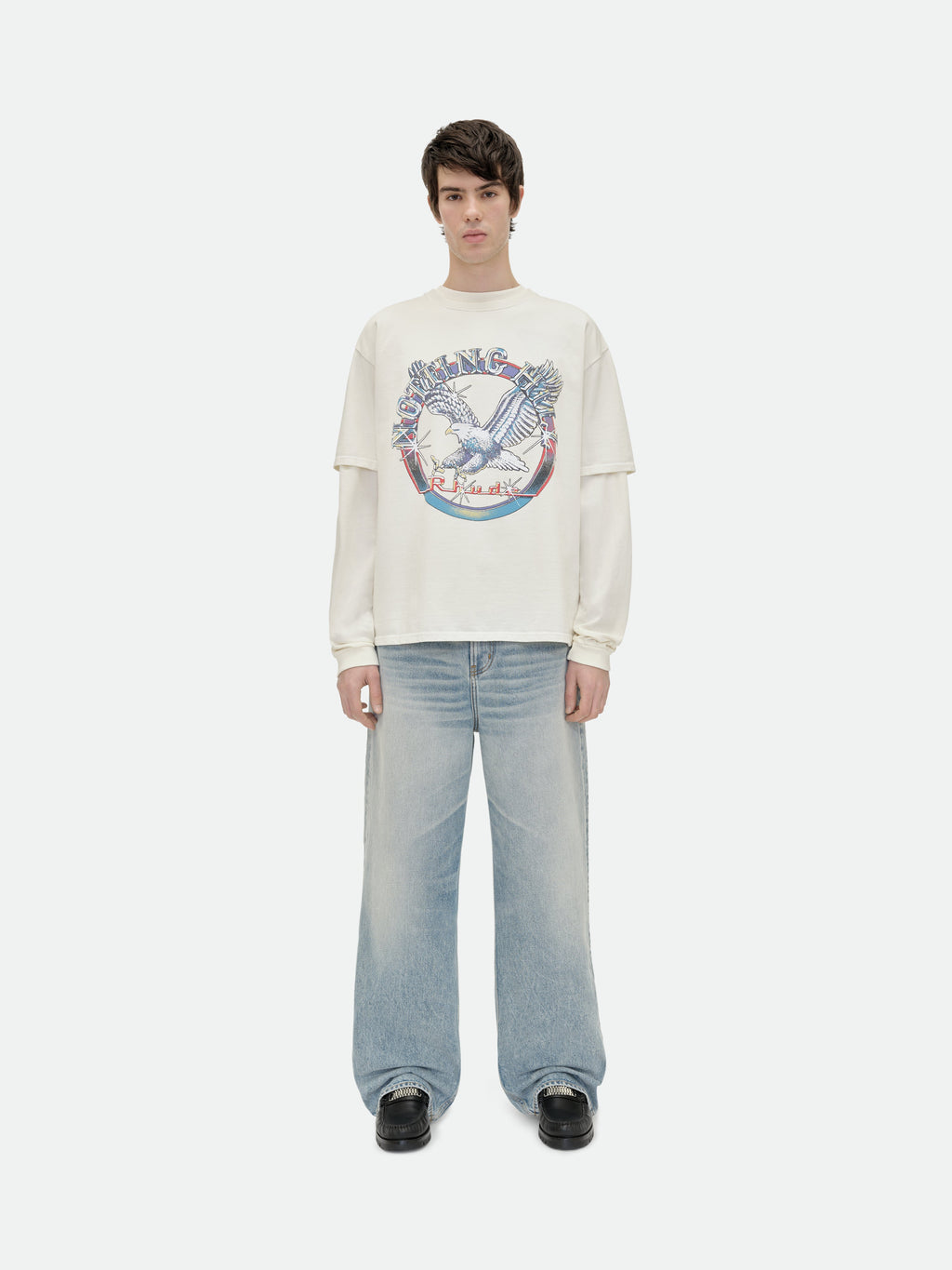 NOTTING HILL EAGLE TEE - VTG WHITE