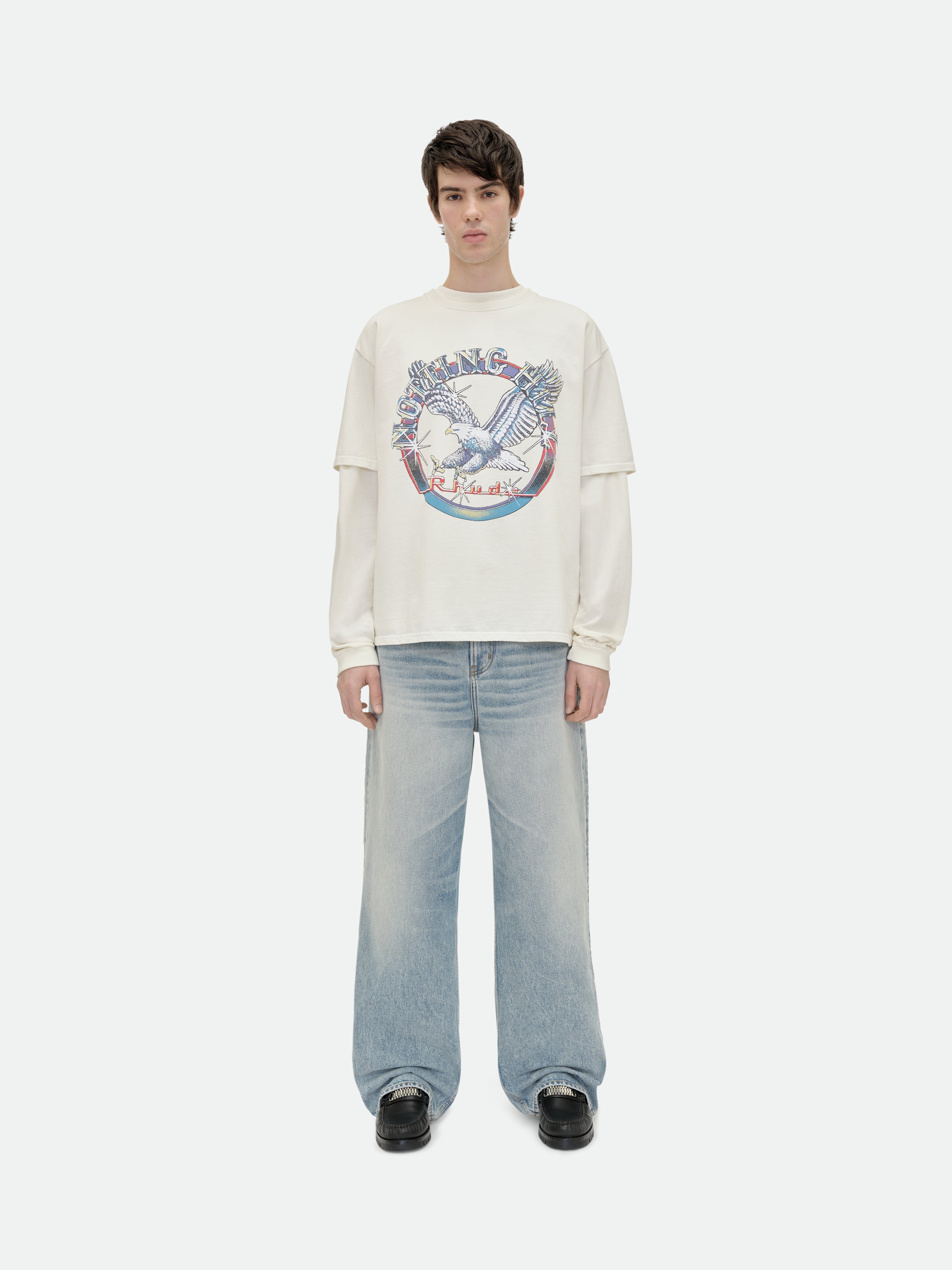 NOTTING HILL EAGLE TEE - VTG WHITE