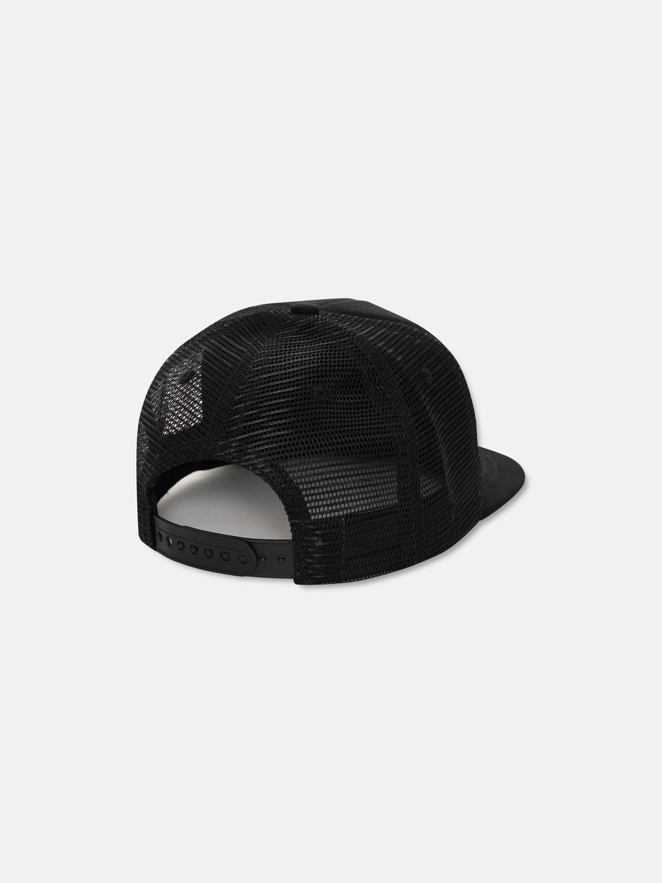 MESA STALLION TRUCKER HAT - BLACK \/ WHITE \/ RED