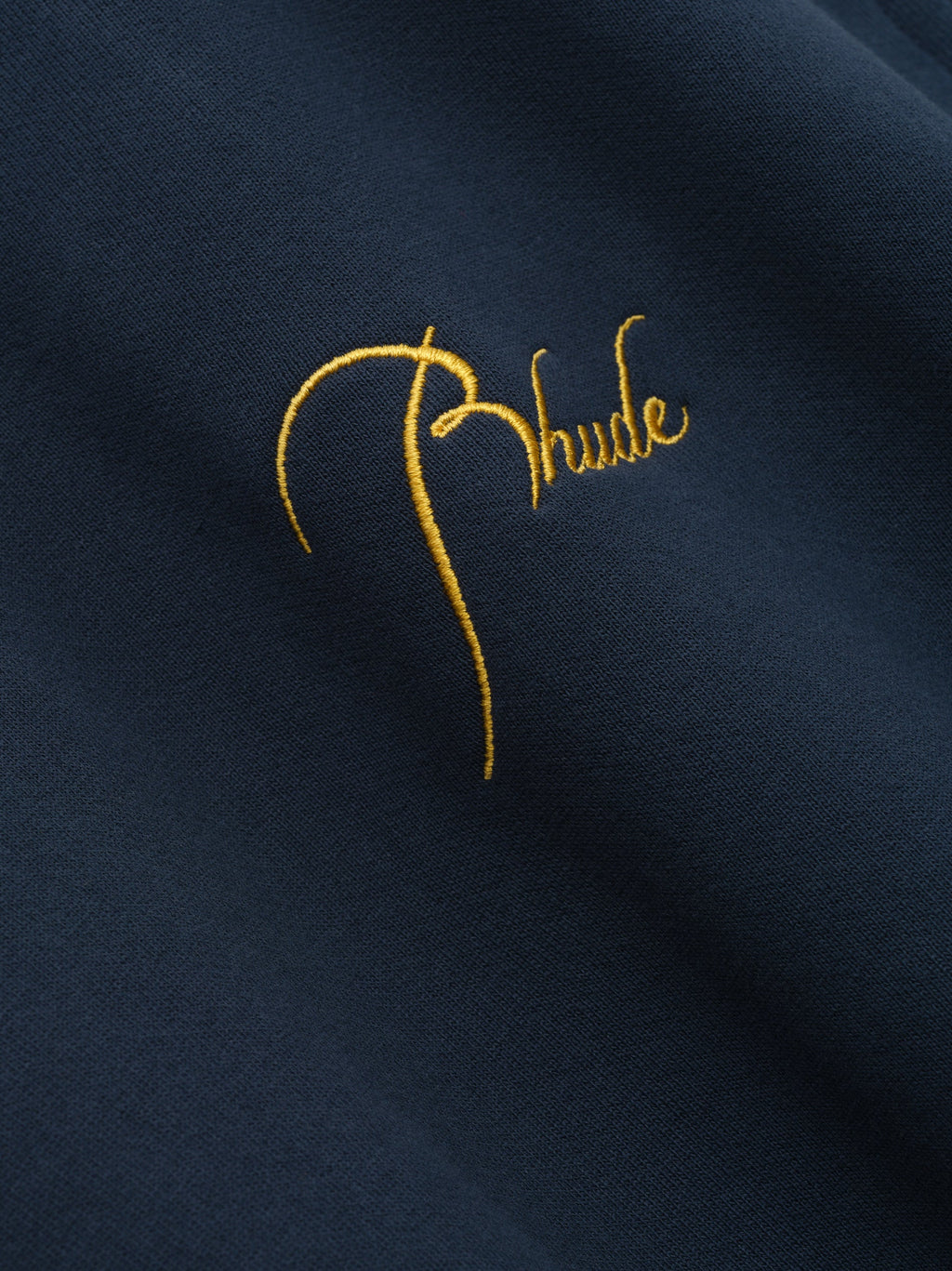CLASSIQUE FULL ZIP HOODIE - NAVY\/YELLOW