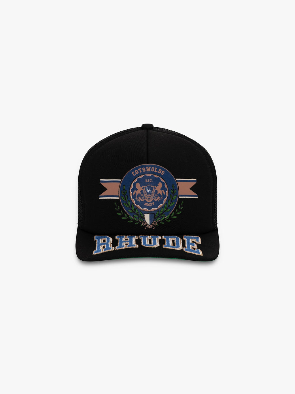 COTSWOLD TRUCKER HAT - BLACK