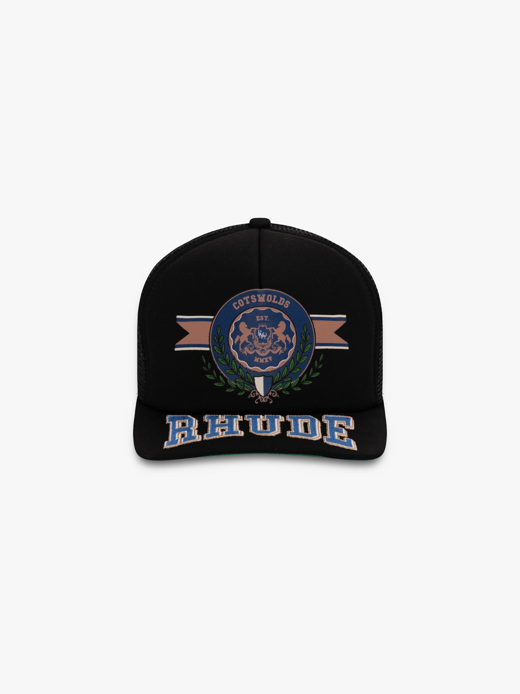 COTSWOLD TRUCKER HAT - BLACK