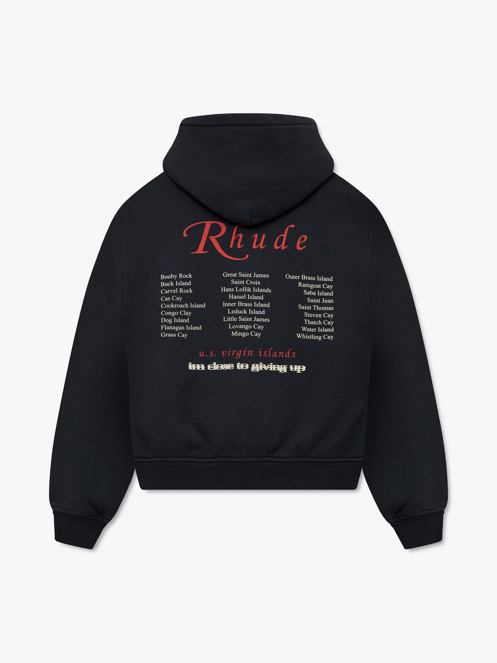 USVI REGATTA TOUR HOODIE - VTG BLACK