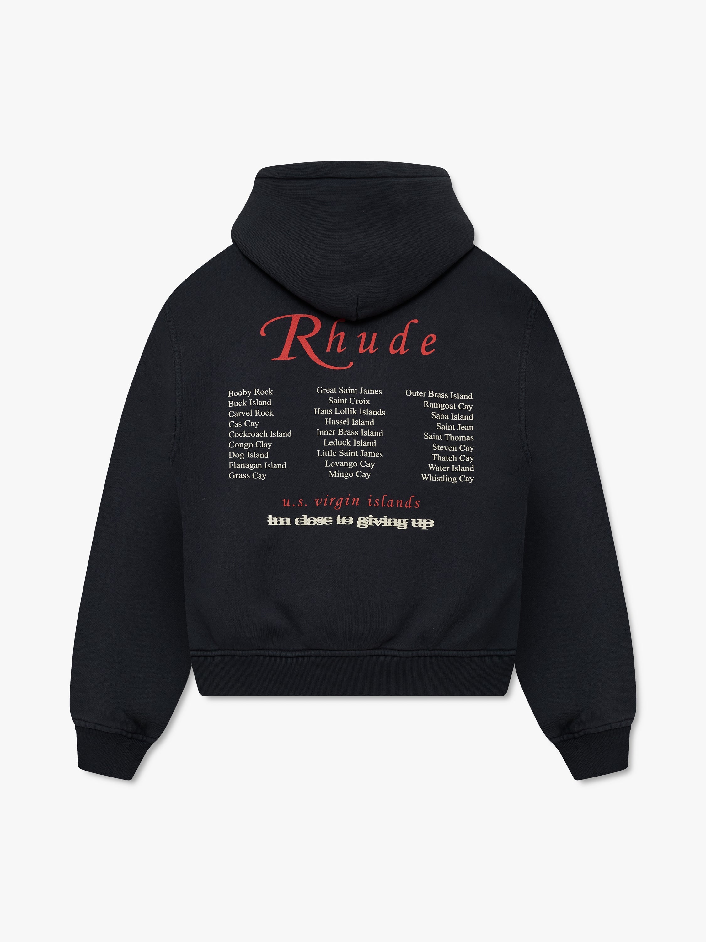 USVI REGATTA TOUR HOODIE - VTG BLACK
