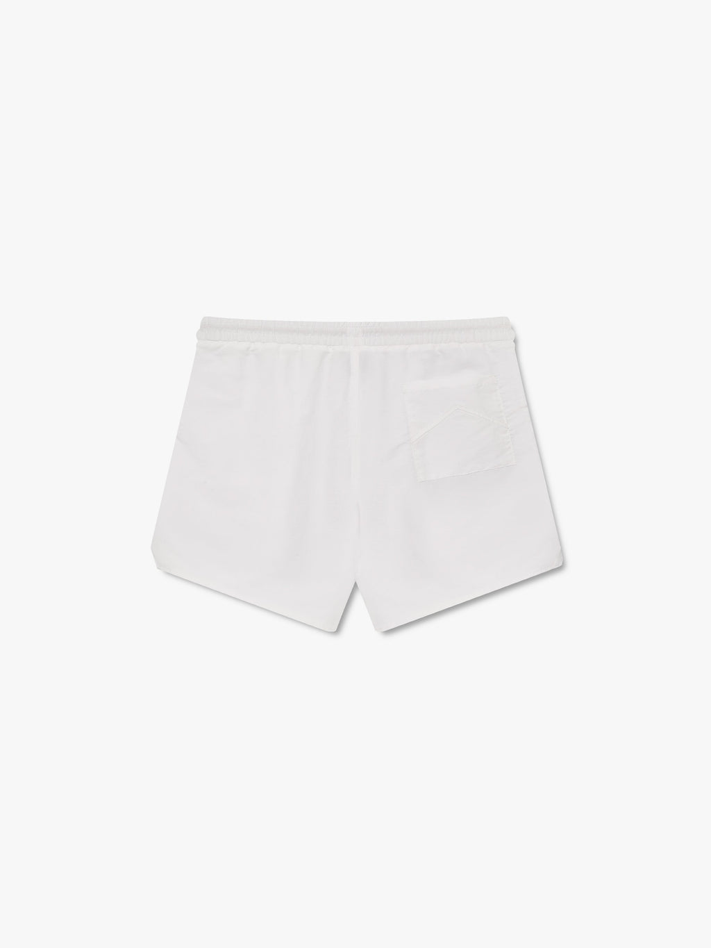 LOGO TRACK SHORT - WHITE\/RED