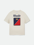 COLLINS FUMAR TEE - VINTAGE WHITE \/ BLACK \/ RED