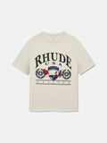 USA SAILING ICON TEE - VINTAGE WHITE\/ BLACK