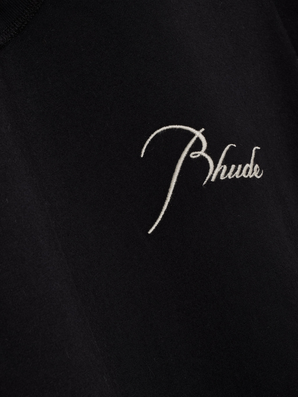 CLASSIQUE CUTOFF SLEEVE TEE - BLACK WHITE