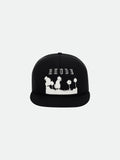 THOUSAND PALMS TRUCKER HAT - BLACK\/WHITE