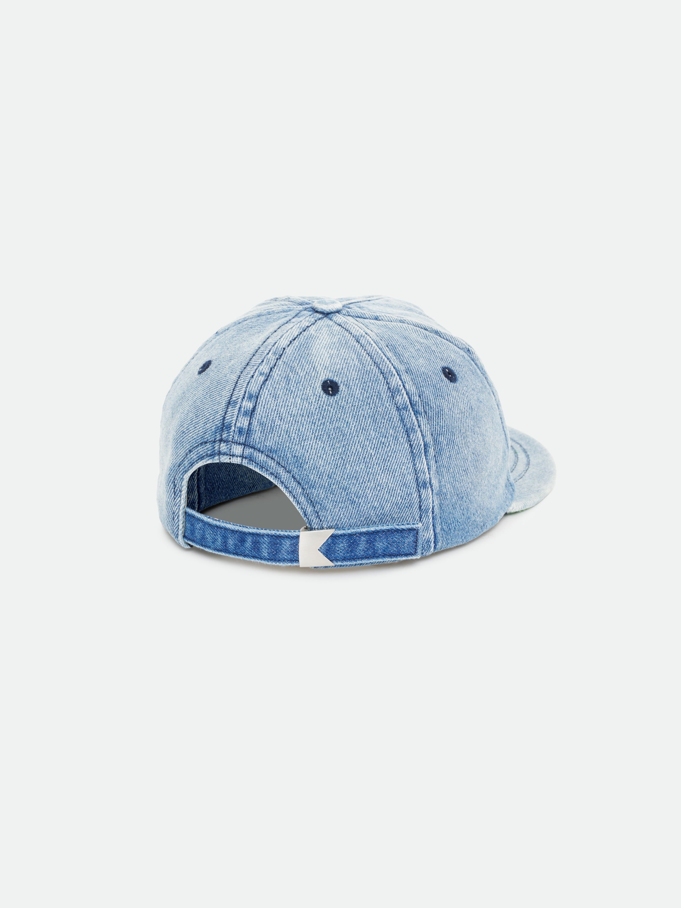 RHUDE LOGO DENIM HAT - INDIGO