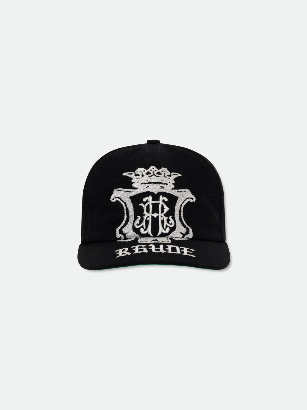 GRAND CRU CREST CURVED BRIM HAT - BLACK \/ WHITE \/