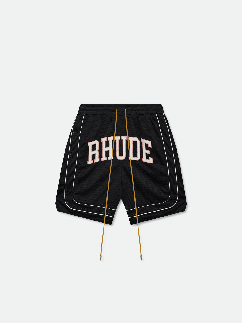 BAGGY COLLEGIATE LOGO SHORT - RED\/BLACK