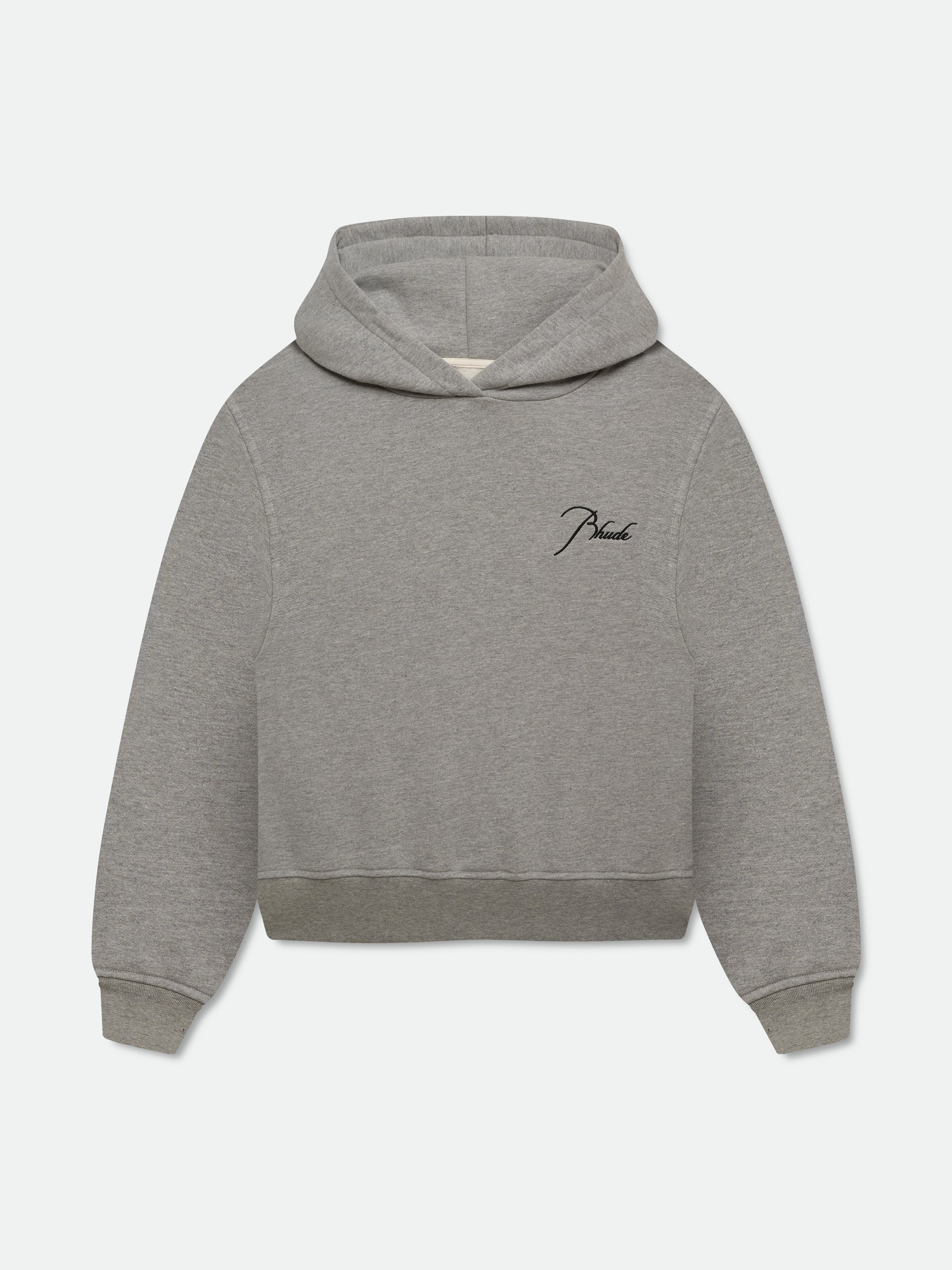 CLASSIQUE HOODIE - HEATHER GREY \/ BLACK