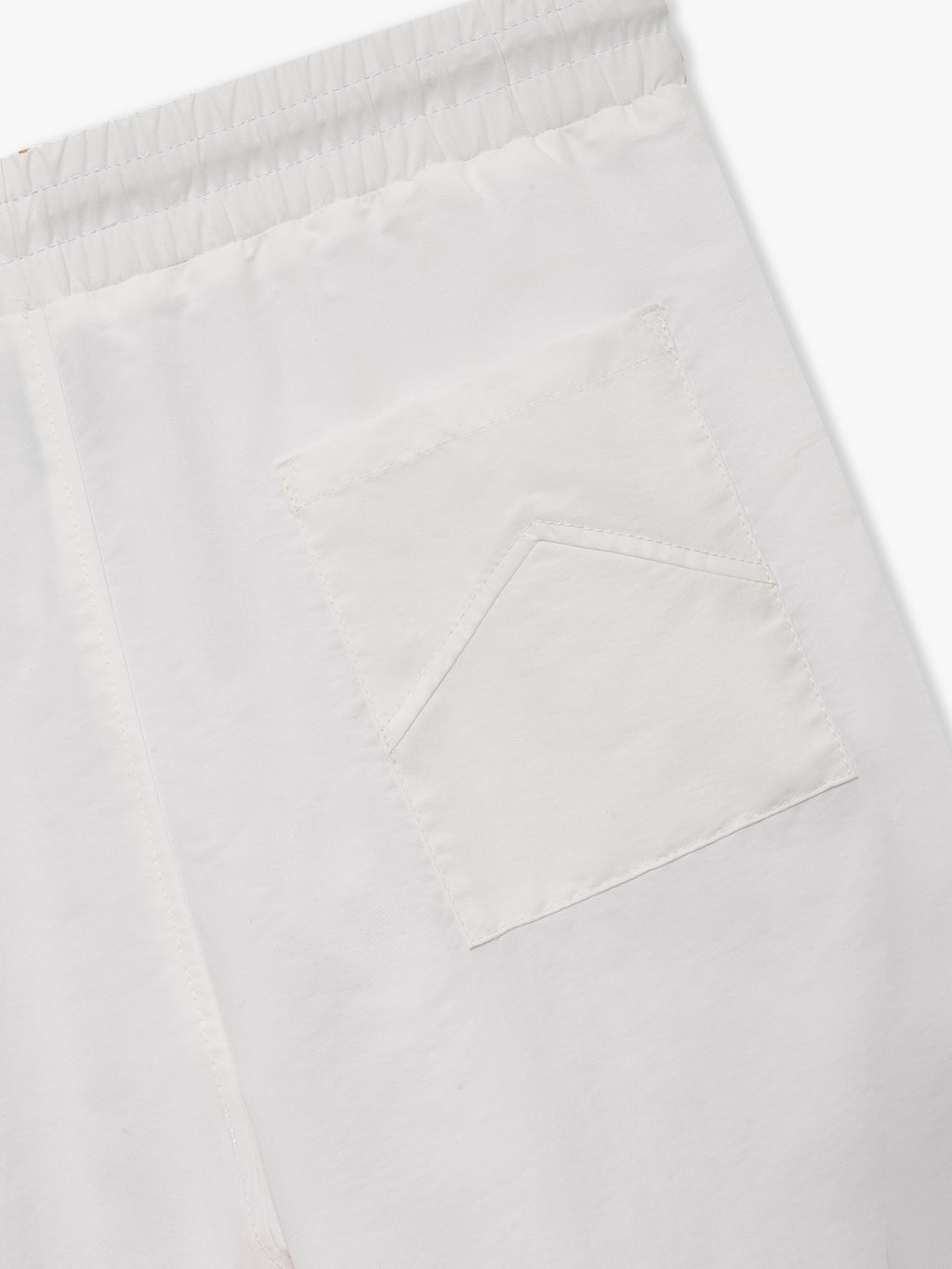 LOGO TRACK SHORT - WHITE\/RED