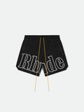 RH LOGO SHORTS - BLACK\/WHITE