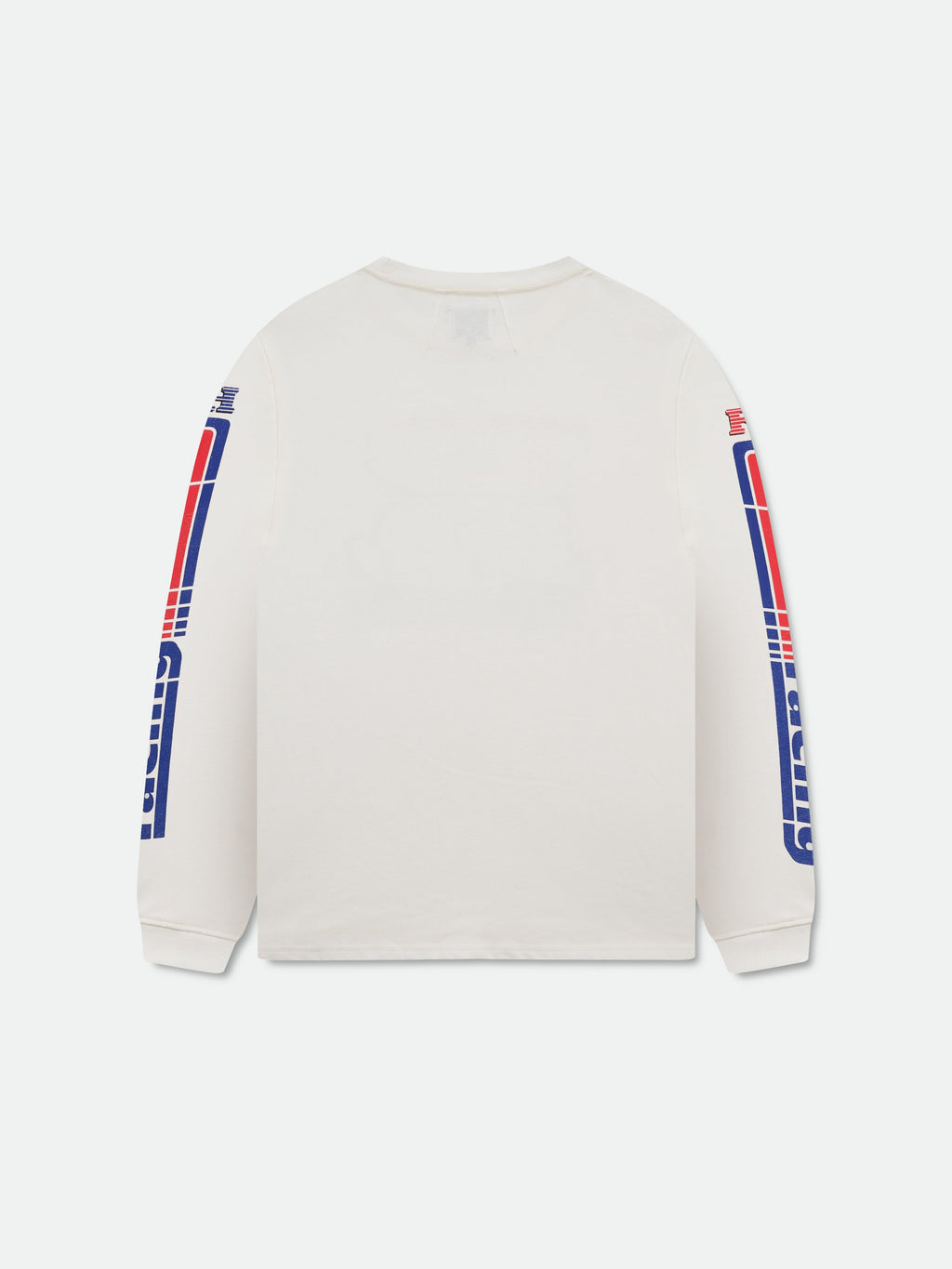 SPLIT PETROL LOGO LS TEE - VINTAGE WHITE