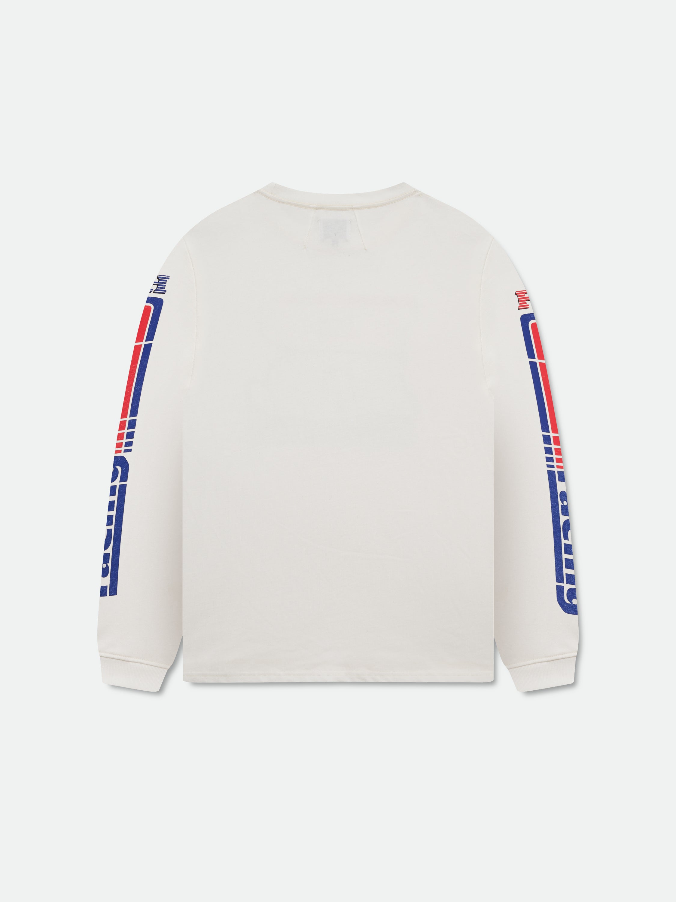 SPLIT PETROL LOGO LS TEE - VINTAGE WHITE