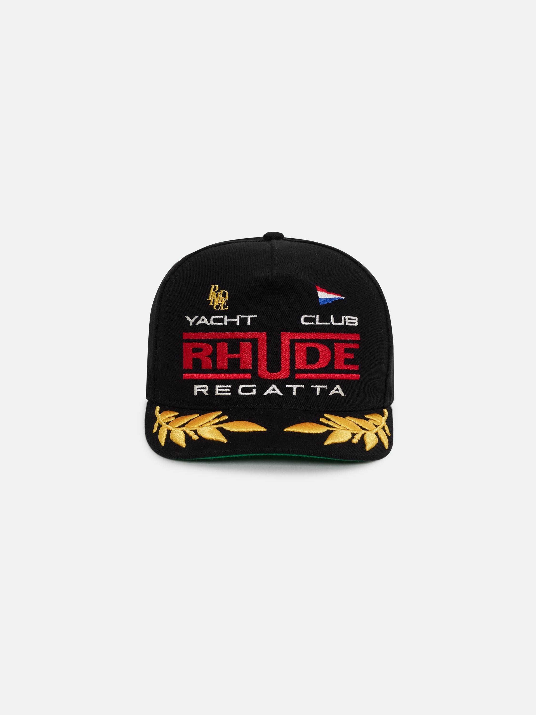 REGATTA CLUB HAT - BLACK \/ WHITE \/ RED