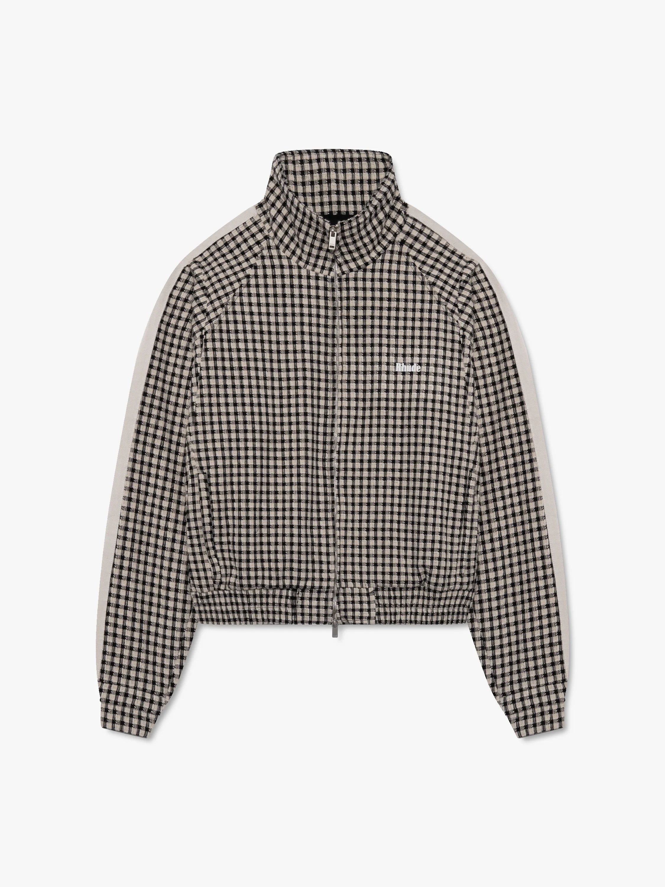 GINGHAM HAMPTONS TRACK JACKET