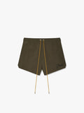 RHUDE RADIATOR SWIM TRUNKS - MOSS GREEN\/BLACK