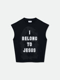 BELONG TO JESUS CUTOFF TEE