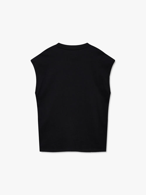 CLASSIQUE CUTOFF SLEEVE TEE